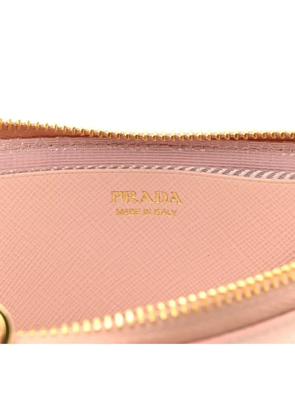 Prada Saffiano Shearling Triangle Mini #270965P12B